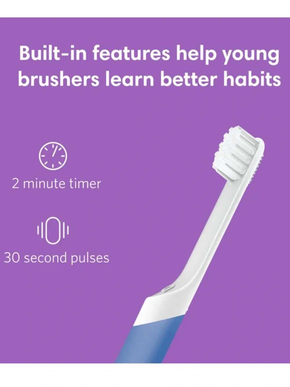 quip Kids Electric Toothbrush - Blue